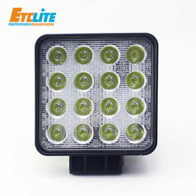 12 Volt Led Work Lights For Tractors , Cob Automotive Underhood Work Light 48W