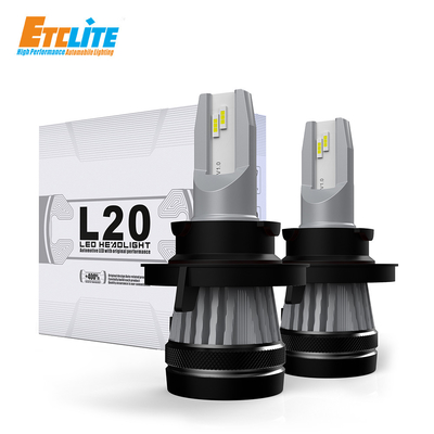 Super Brigh H13 Led Headlight Bulbs , Waterproof 80w Led Headlight