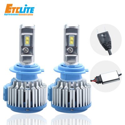 Cob Led Headlight 72W 8000Lm All In One Car Led Headlights Bulb