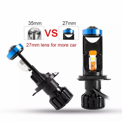 পাইকারি H4 Mini Bi Led Lens Projector Auto Car Led Headlight Bulbs 40W