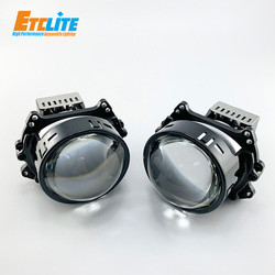 Universal LED Projector Lens Headlights For Cars 6000K 16000Lm