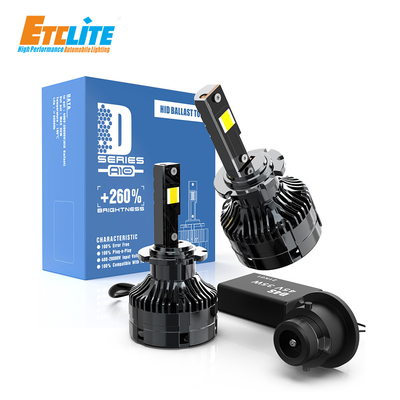 10000 Lumen LED Canbus Decoder 70W  D4S D5S 6000K Color Temperature